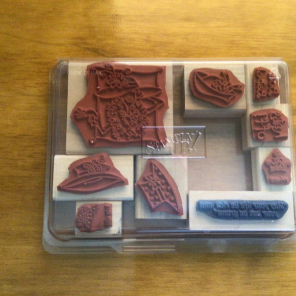 Rarely used Stampin up Hats off stamps - Picture 2 of 2